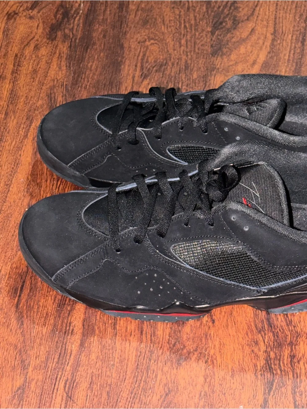 Jordan size 13 Black and Red Retro Basketball Shoes